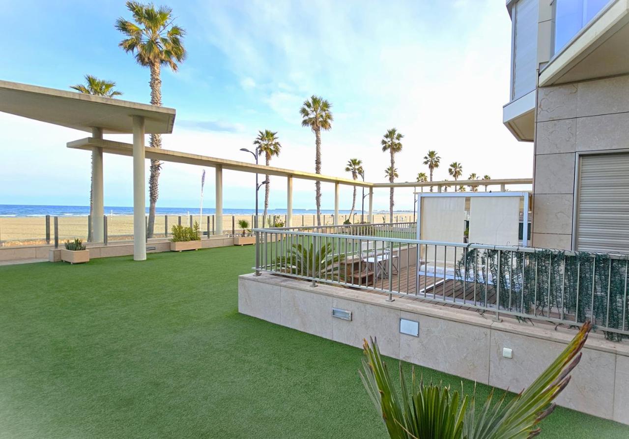 Beach Valencia Luxury B40-7 Apartament On Beach Exterior foto